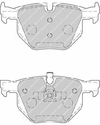Brake Pad Set, disc brake FDB1808