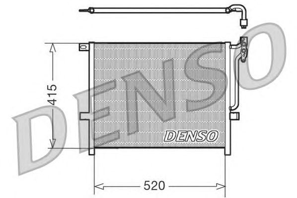 Condensator, airconditioning DCN05010