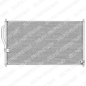 Condensator, airconditioning TSP0225206