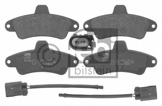 Brake Pad Set, disc brake 16159