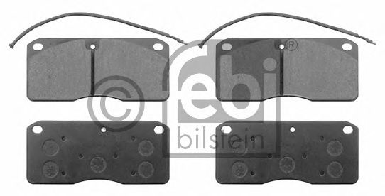 Brake Pad Set, disc brake 16572