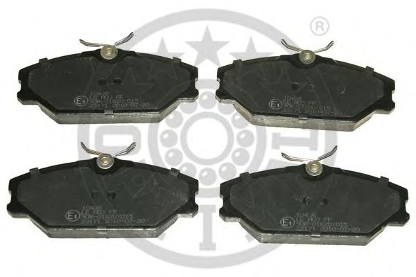 Brake Pad Set, disc brake 10438