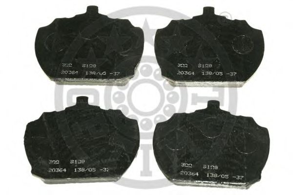 Brake Pad Set, disc brake 9108