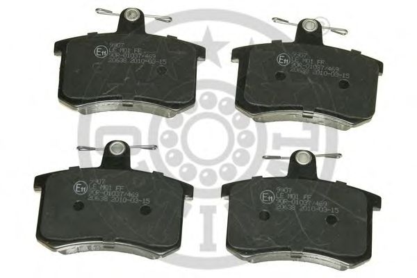 Brake Pad Set, disc brake 9907