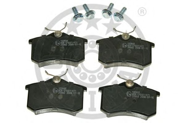 Brake Pad Set, disc brake 10066