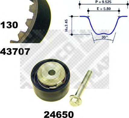 Timing Belt Kit 23631