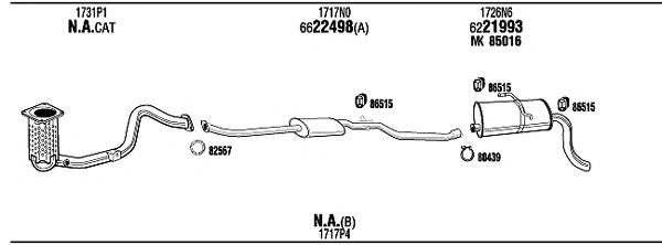 Exhaust System CIP05594A