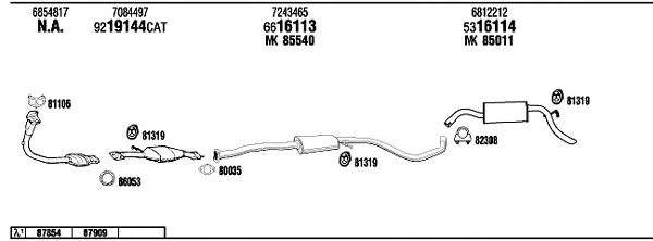 Exhaust System FO30807