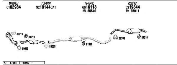 Exhaust System FO30983