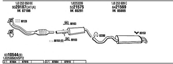 Exhaust System AD23009
