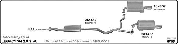 Exhaust System 576000027