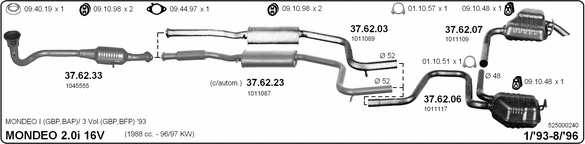 Exhaust System 525000240