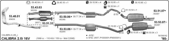 Exhaust System 561000162