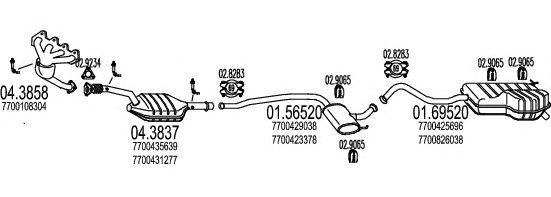 Exhaust System C280140006690