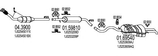 Exhaust System C380017002808