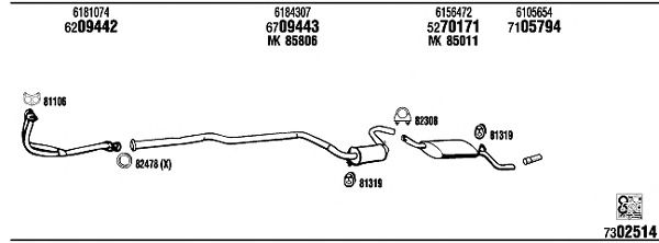 Exhaust System FO31262