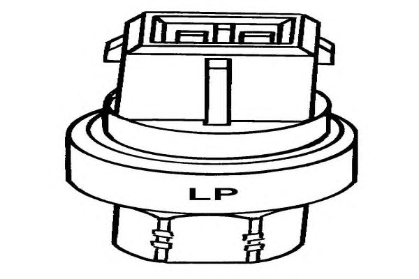Pressure Switch, air conditioning 38911