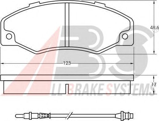 Brake Pad Set, disc brake 36577