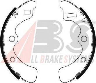 Brake Shoe Set 8555