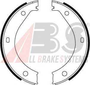 Brake Shoe Set, parking brake 8805