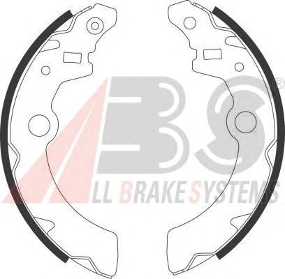Brake Shoe Set 9102