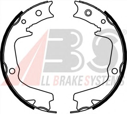 Brake Shoe Set, parking brake 9324