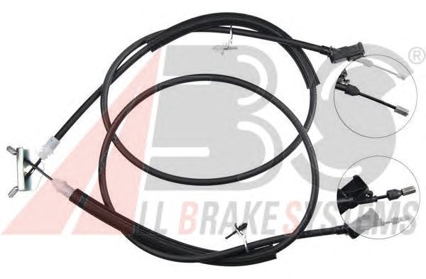 Cable, parking brake K10032