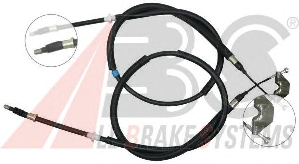 Cable, parking brake K12795