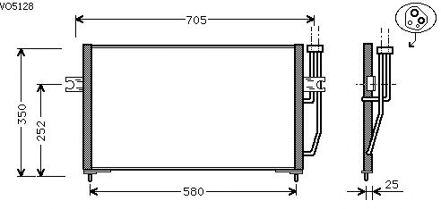 Condensatore, Climatizzatore VO5128