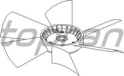 Fan Wheel, engine cooling 401 468