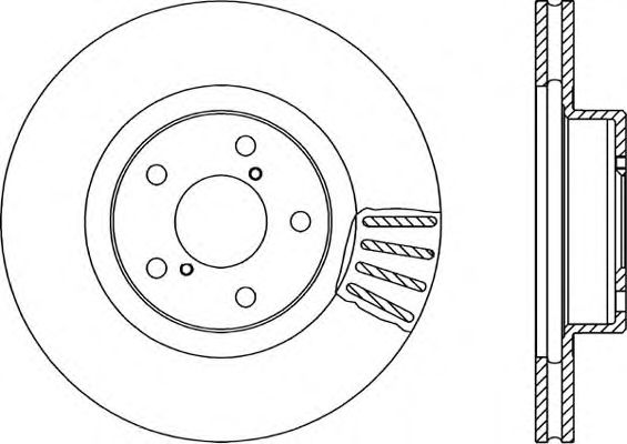 Brake Disc BDR1493.20