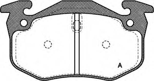Brake Pad Set, disc brake BPA0144.06