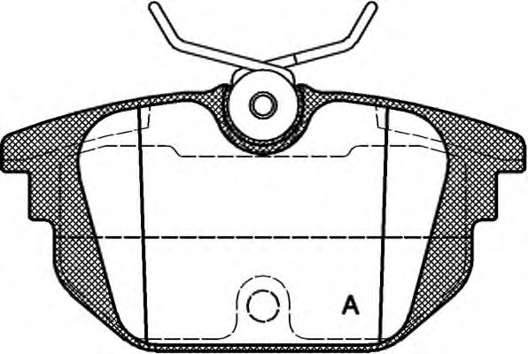 Brake Pad Set, disc brake BPA0692.00