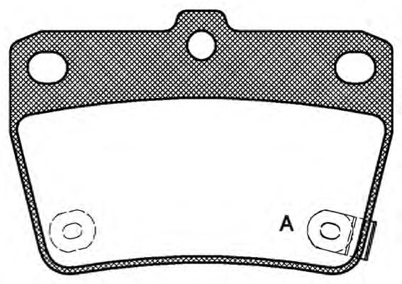 Brake Pad Set, disc brake BPA0839.02