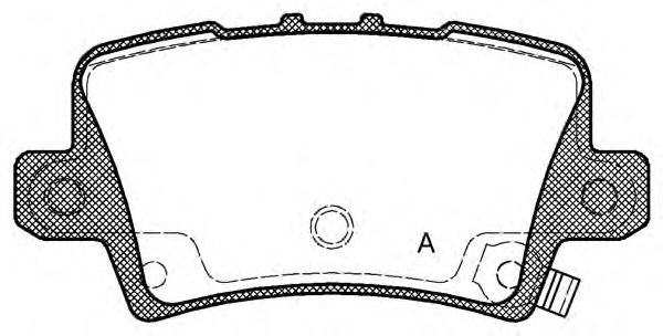 Brake Pad Set, disc brake BPA1206.02