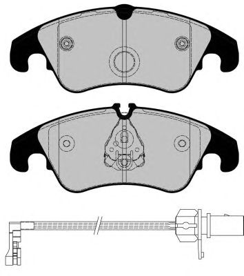 Brake Pad Set, disc brake PA1794