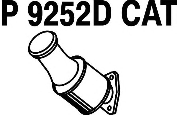 Catalytic Converter P9252DCAT