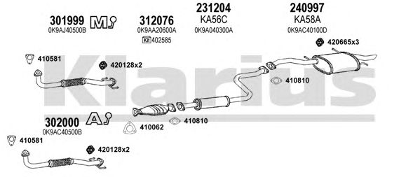 Exhaust System 500040E