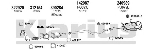Exhaust System 631441E