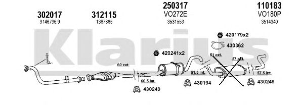 Exhaust System 960464E