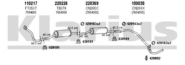 Exhaust System 330182E
