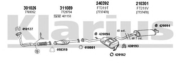 Exhaust System 330316E