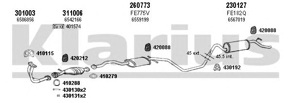 Exhaust System 360651E