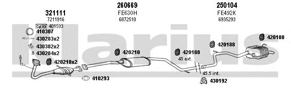 Exhaust System 360996E