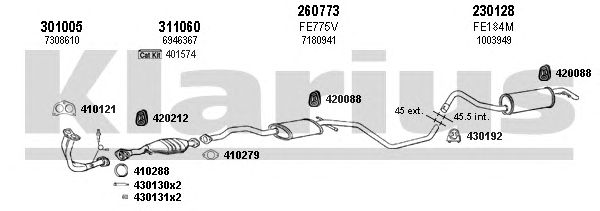 Exhaust System 361152E