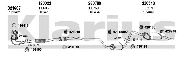 Exhaust System 361459E
