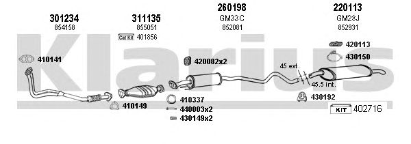 Exhaust System 390560E