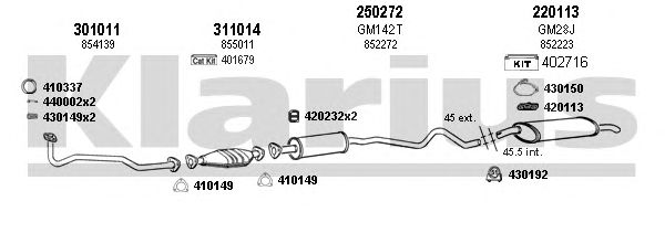 Exhaust System 390685E