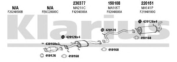 Exhaust System 570145E