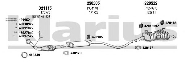 Exhaust System 630477E